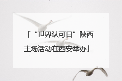“世界认可日”陕西主场活动在西安举办