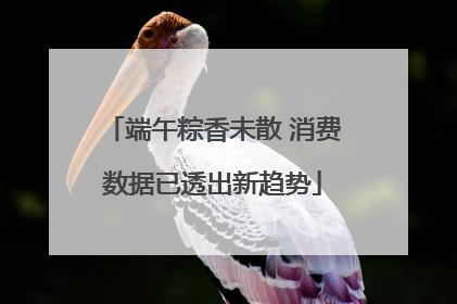 端午粽香未散 消费数据已透出新趋势