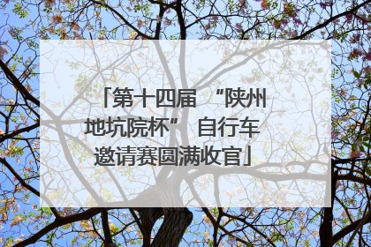 第十四届 “陕州地坑院杯” 自行车邀请赛圆满收官