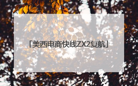 美西电商快线ZX2复航