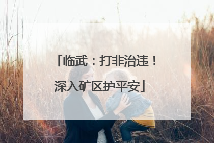 临武：打非治违！深入矿区护平安