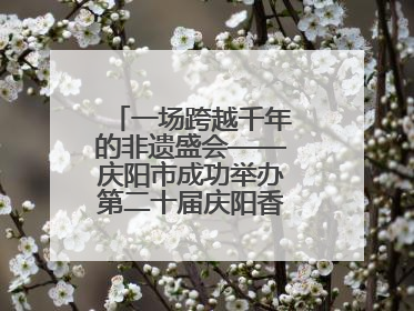 一场跨越千年的非遗盛会——庆阳市成功举办第二十届庆阳香包民俗文化节