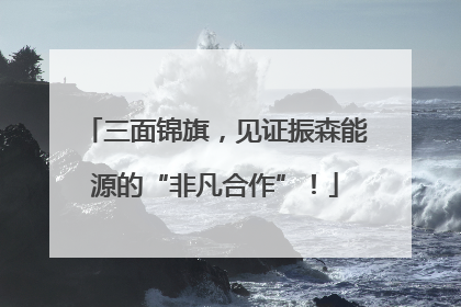 三面锦旗，见证振森能源的“非凡合作”！