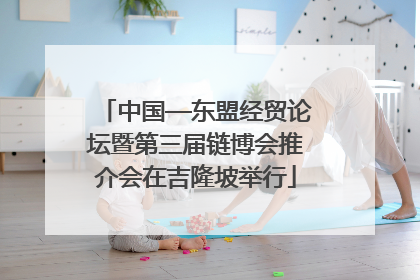 中国—东盟经贸论坛暨第三届链博会推介会在吉隆坡举行