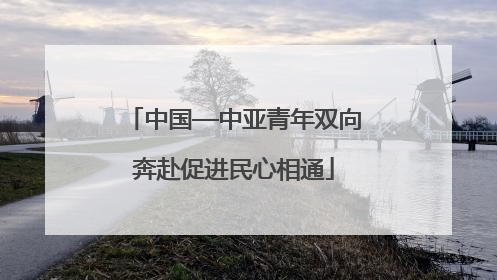 中国—中亚青年双向奔赴促进民心相通