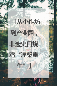 从小作坊到产业园，非遗史口烧鸡“涅槃重生”