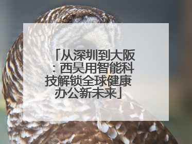 从深圳到大阪：西昊用智能科技解锁全球健康办公新未来