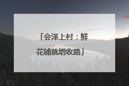 会泽上村：鲜花铺就增收路