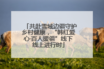 共赴雪域边疆守护乡村健康，“韩红爱心·百人援疆”线下线上进行时