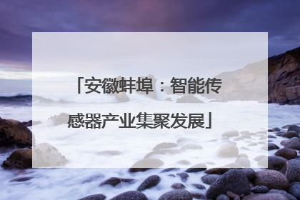 安徽蚌埠：智能传感器产业集聚发展