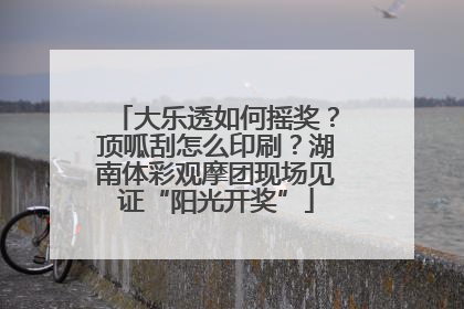 大乐透如何摇奖？顶呱刮怎么印刷？湖南体彩观摩团现场见证“阳光开奖”