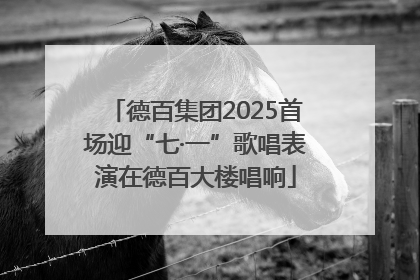 德百集团2025首场迎“七·一”歌唱表演在德百大楼唱响