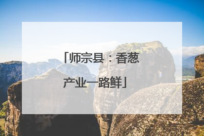 师宗县：香葱产业一路鲜