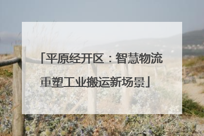 平原经开区：智慧物流重塑工业搬运新场景