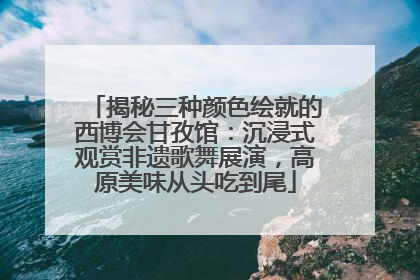 揭秘三种颜色绘就的西博会甘孜馆：沉浸式观赏非遗歌舞展演，高原美味从头吃到尾
