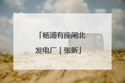 杨浦有座闸北发电厂｜张新