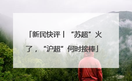 新民快评丨“苏超”火了，“沪超”何时接棒
