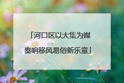 河口区以大集为媒 奏响移风易俗新乐章