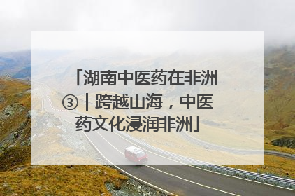 湖南中医药在非洲③｜跨越山海，中医药文化浸润非洲