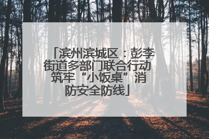 滨州滨城区：彭李街道多部门联合行动 筑牢“小饭桌”消防安全防线