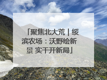 聚焦北大荒｜绥滨农场：沃野绘新景 实干开新局