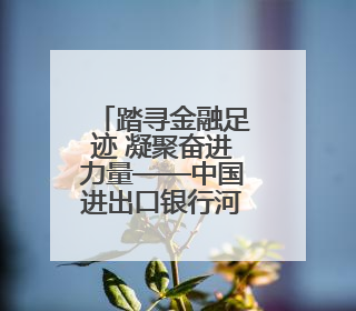 踏寻金融足迹 凝聚奋进力量——中国进出口银行河北省分行开展主题党日活动