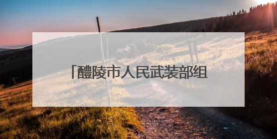 醴陵市人民武装部组织开展无偿献血活动