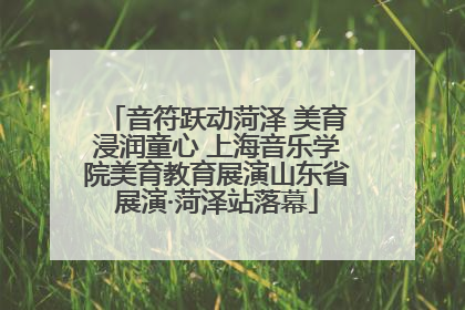 音符跃动菏泽 美育浸润童心 上海音乐学院美育教育展演山东省展演·菏泽站落幕
