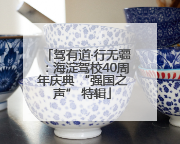 驾有道·行无疆：海淀驾校40周年庆典 “强国之声” 特辑