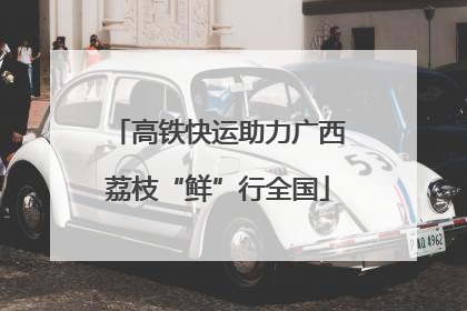 高铁快运助力广西荔枝“鲜”行全国