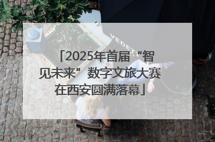 2025年首届“智见未来”数字文旅大赛在西安圆满落幕