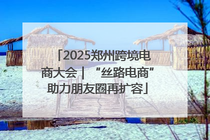 2025郑州跨境电商大会｜“丝路电商”助力朋友圈再扩容