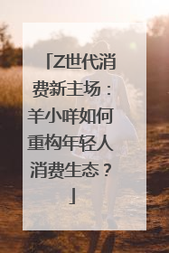 Z世代消费新主场：羊小咩如何重构年轻人消费生态？